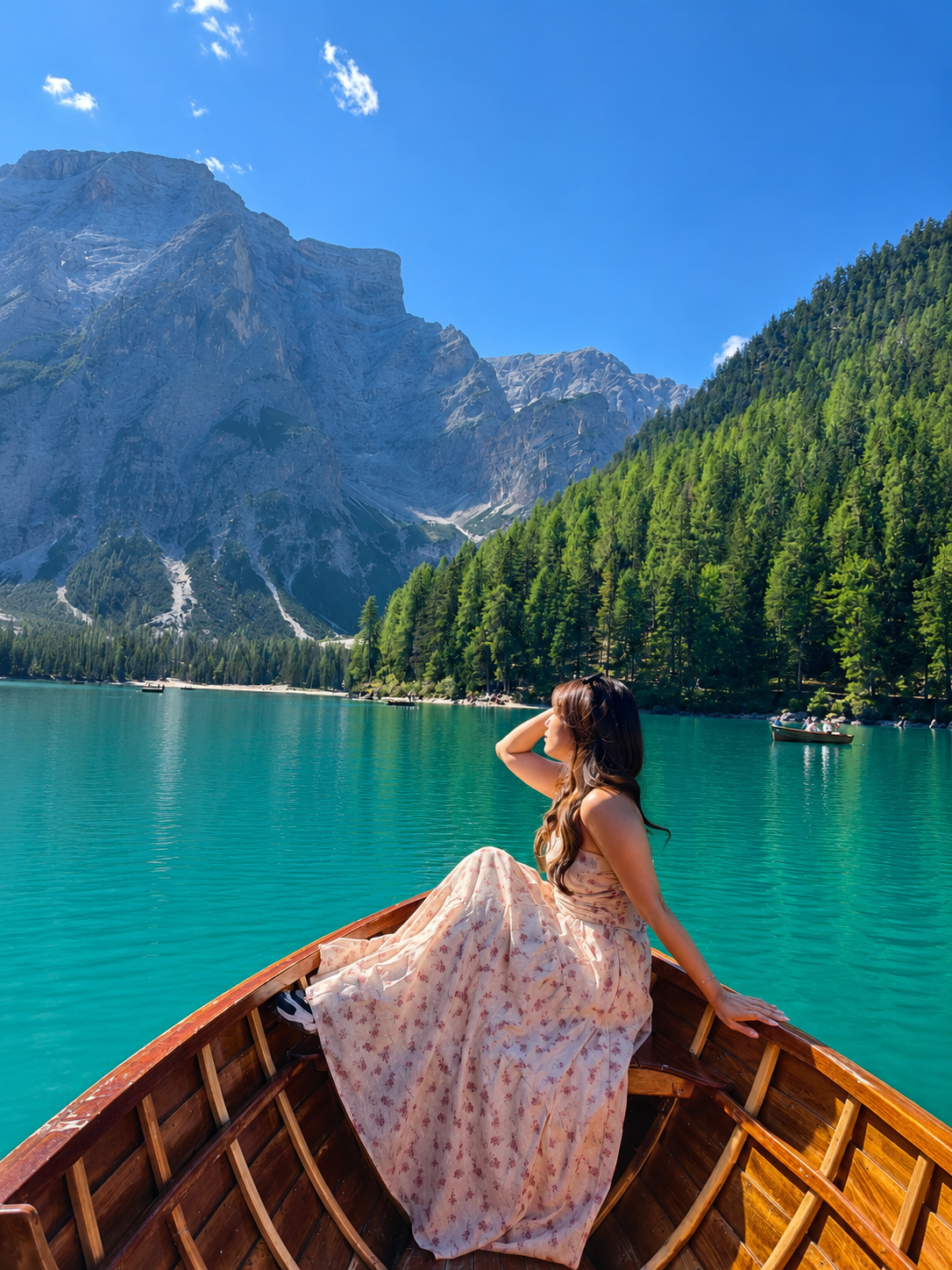 A picture perfect moment.