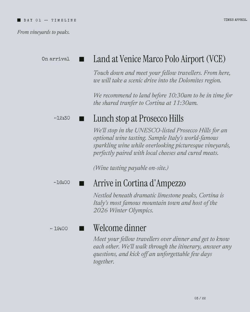 Dolomites Unseen: Hike the Italian Alps itinerary page 2
