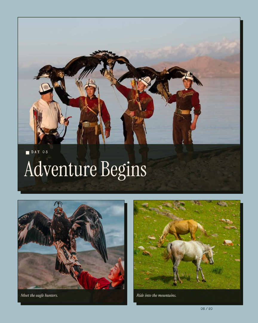 Kyrgyzstan Unlock: Horse Trek itinerary page 5