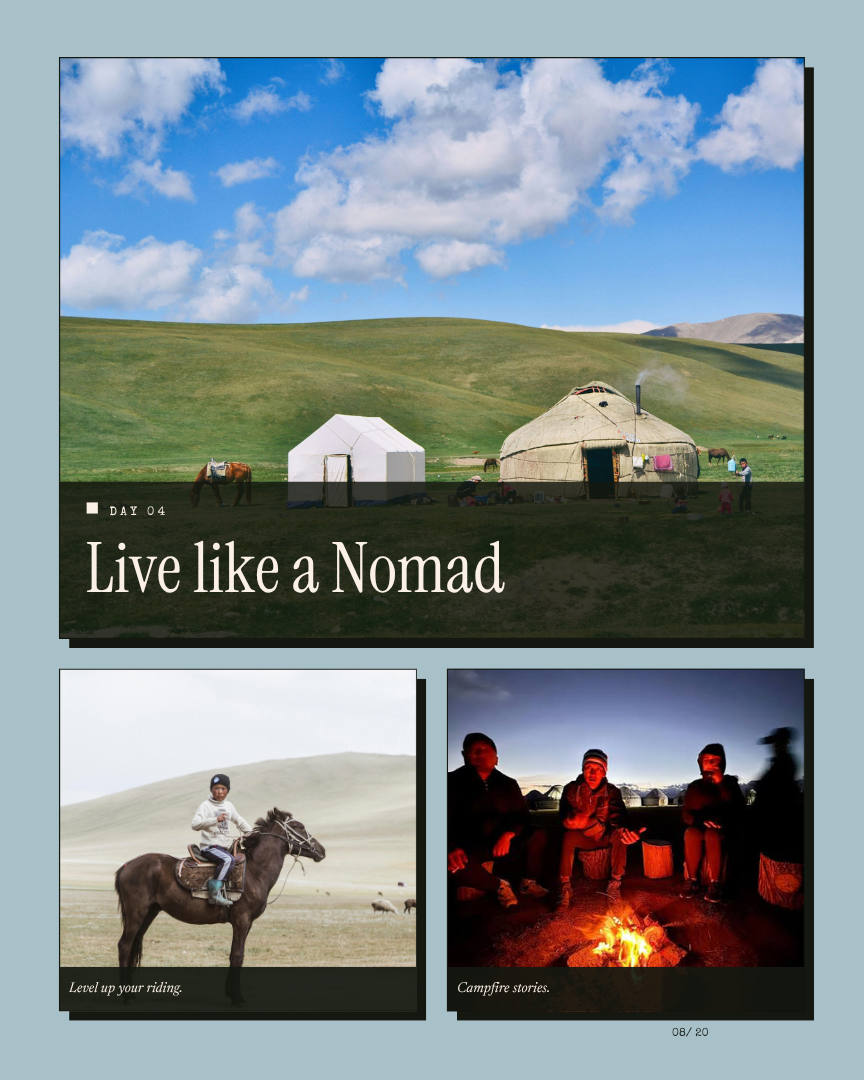 Kyrgyzstan Unlock: Horse Trek itinerary page 7