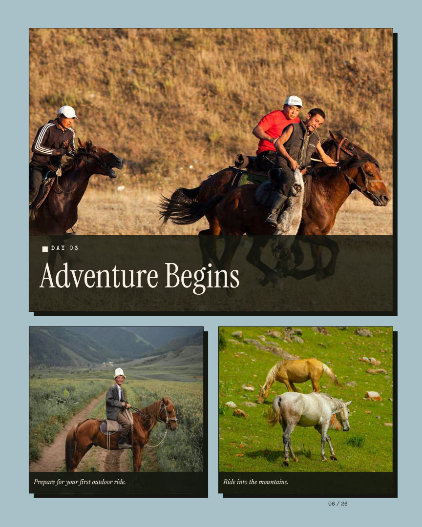 Kyrgyzstan Unlock: Horse Trek itinerary page 5