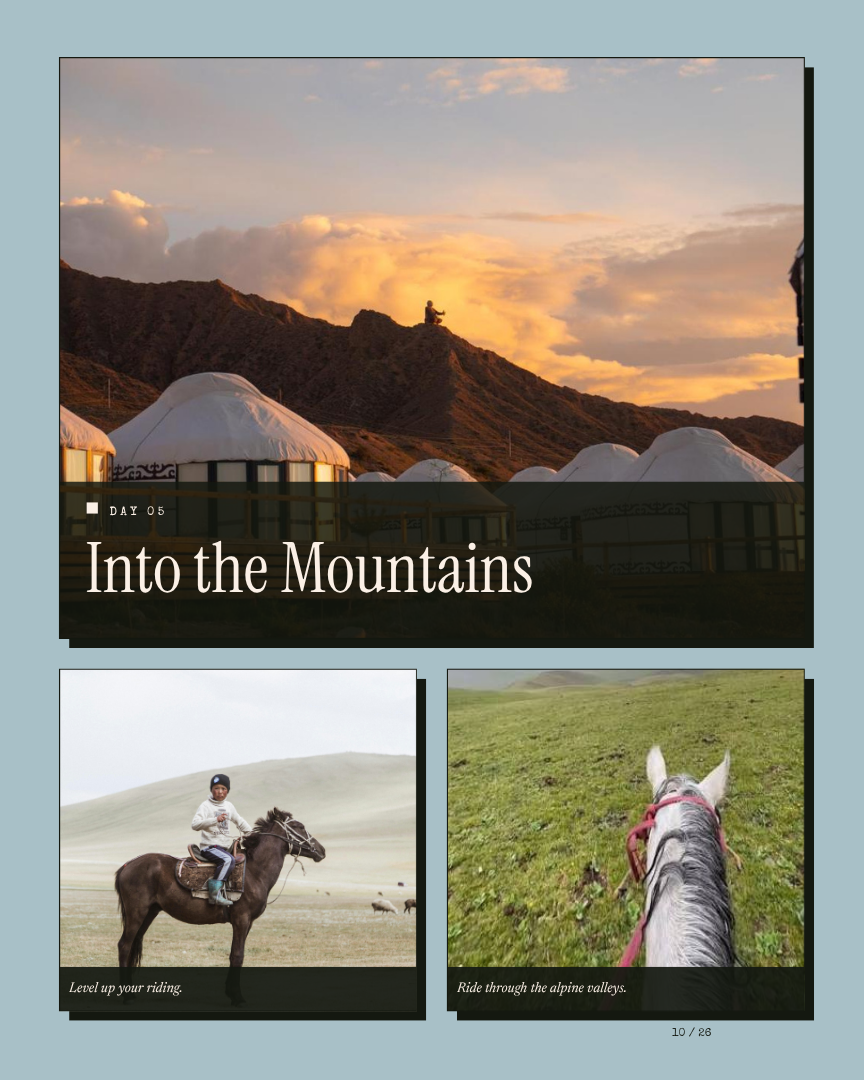 Kyrgyzstan Unlock: Horse Trek itinerary page 9