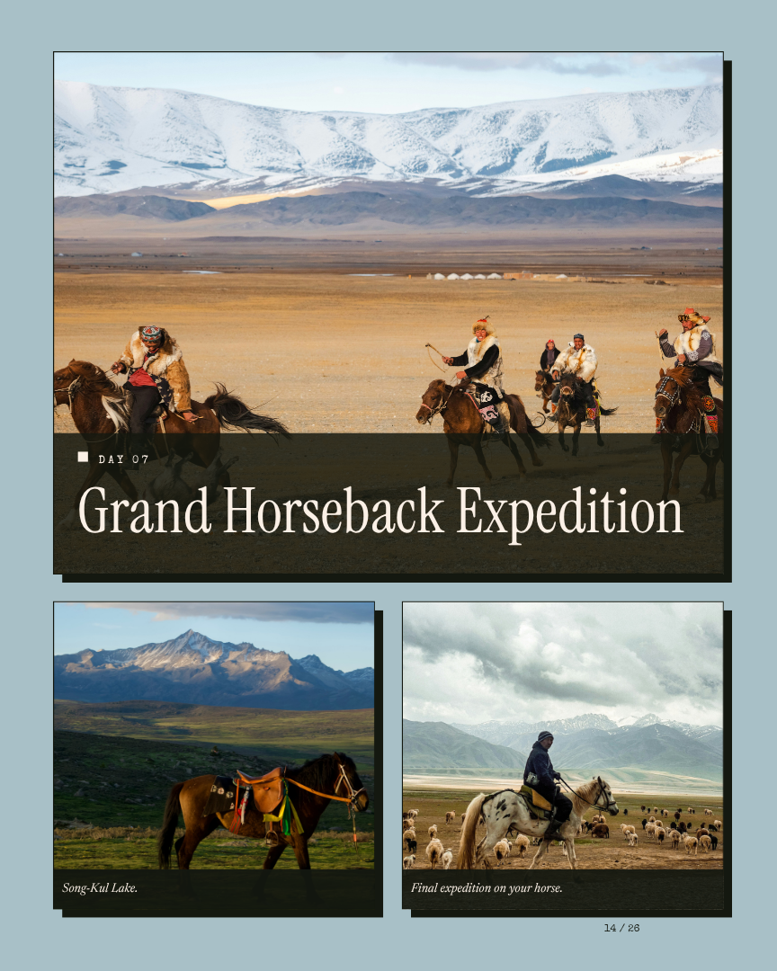 Kyrgyzstan Unlock: Horse Trek itinerary page 13