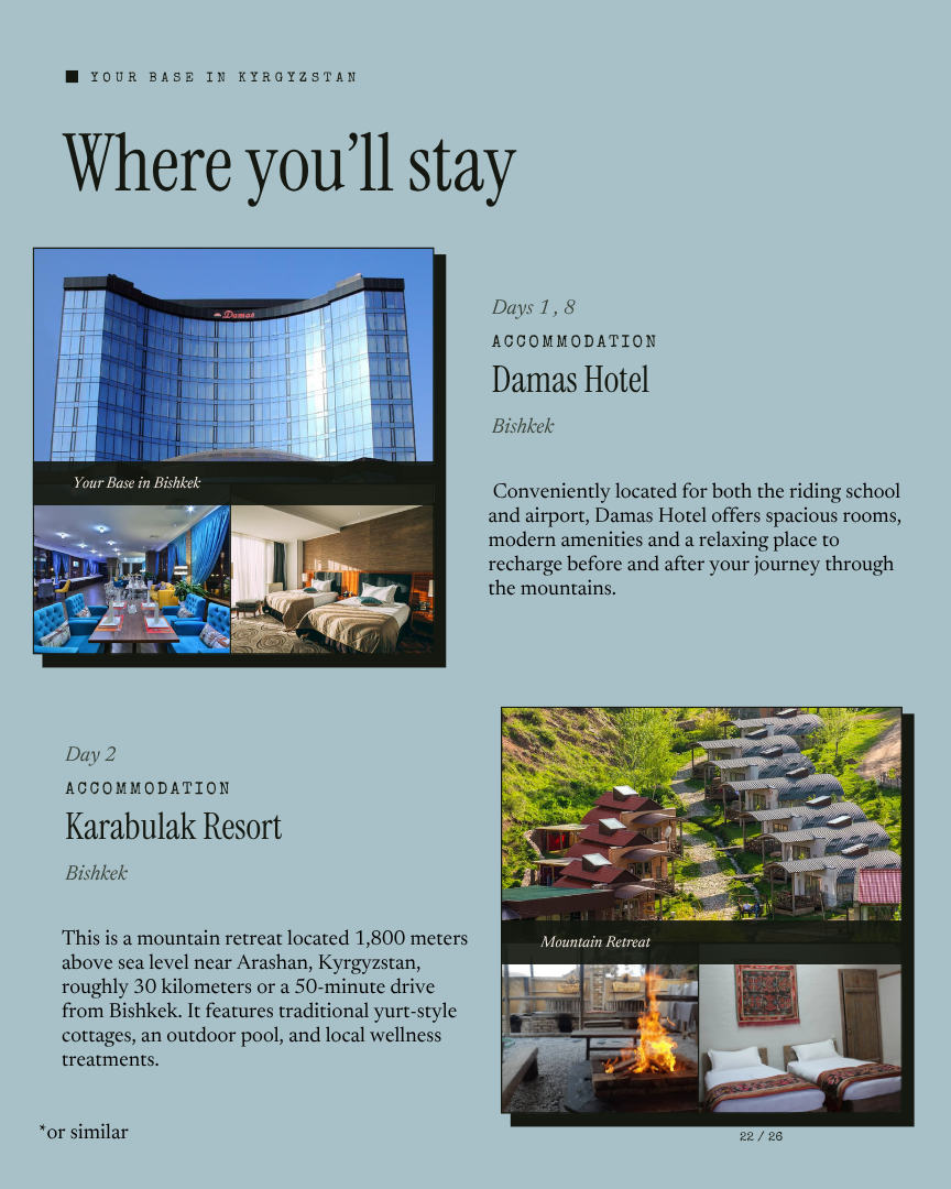 Kyrgyzstan Unlock: Horse Trek itinerary page 21