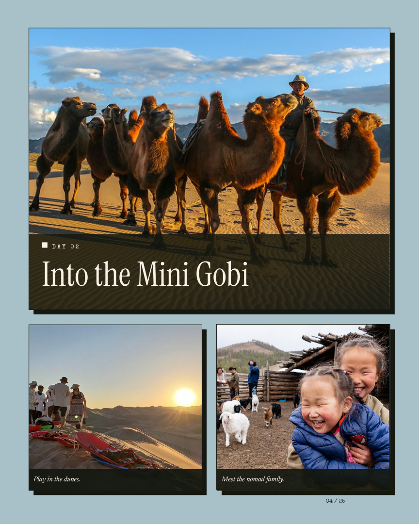 Mongolia Unseen: Winter Wonderland itinerary page 3