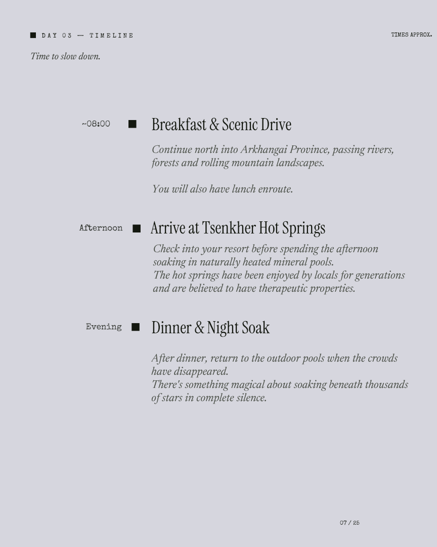 Mongolia Unseen: Winter Wonderland itinerary page 6