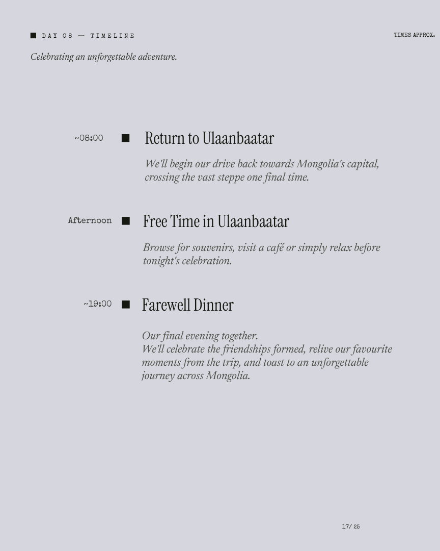 Mongolia Unseen: Winter Wonderland itinerary page 16