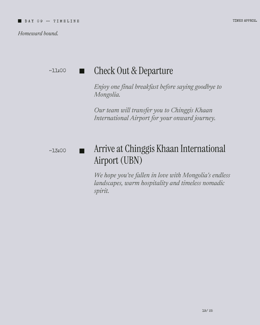 Mongolia Unseen: Winter Wonderland itinerary page 18