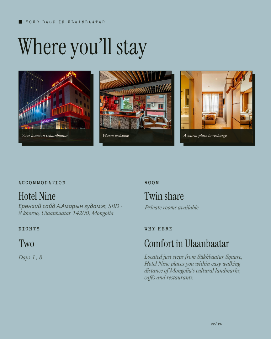 Mongolia Unseen: Winter Wonderland itinerary page 21