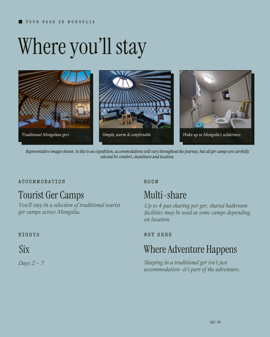 Mongolia Unseen: Winter Wonderland itinerary page 22