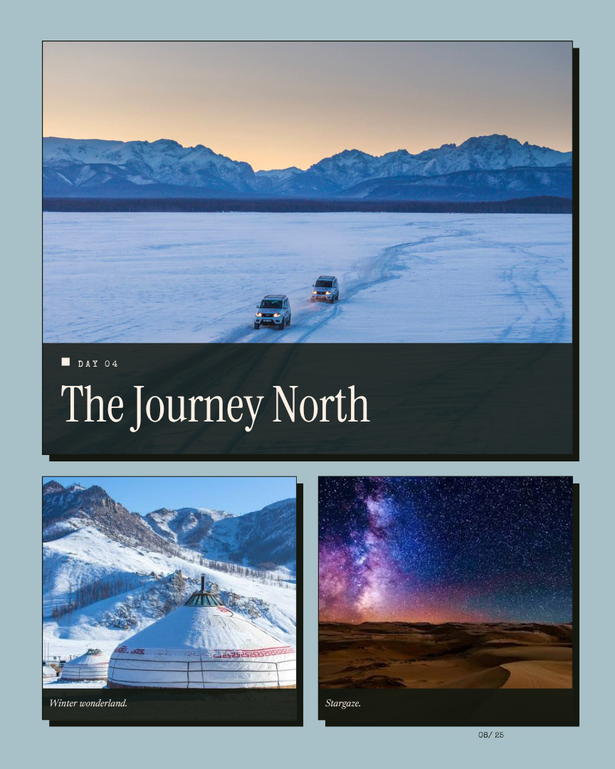 Mongolia Unseen: Winter Wonderland itinerary page 7
