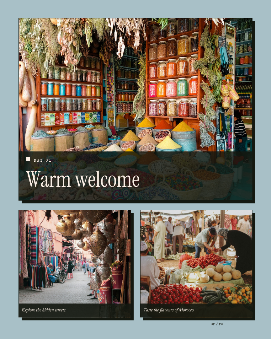 Morocco Unseen: Sahara Desert & Atlantic Coast itinerary page 1
