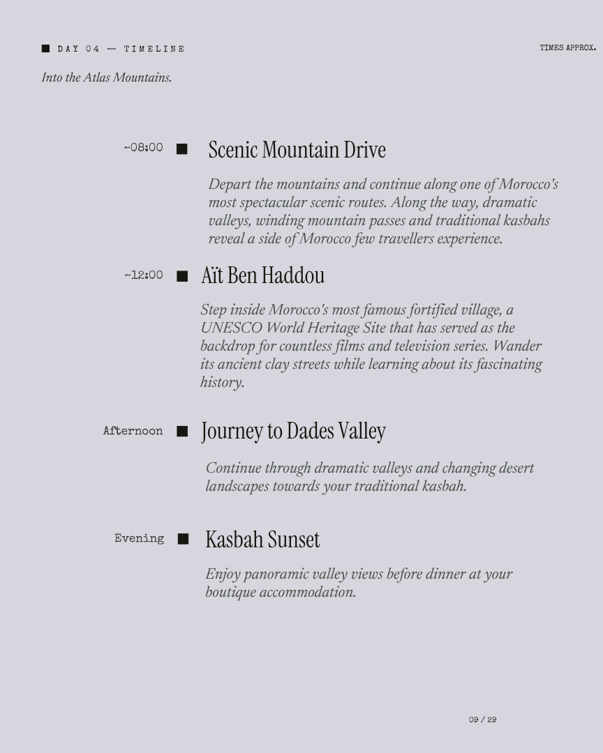 Morocco Unseen: Sahara Desert & Atlantic Coast itinerary page 8