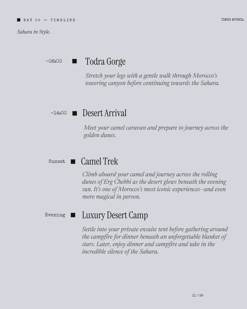 Morocco Unseen: Sahara Desert & Atlantic Coast itinerary page 10
