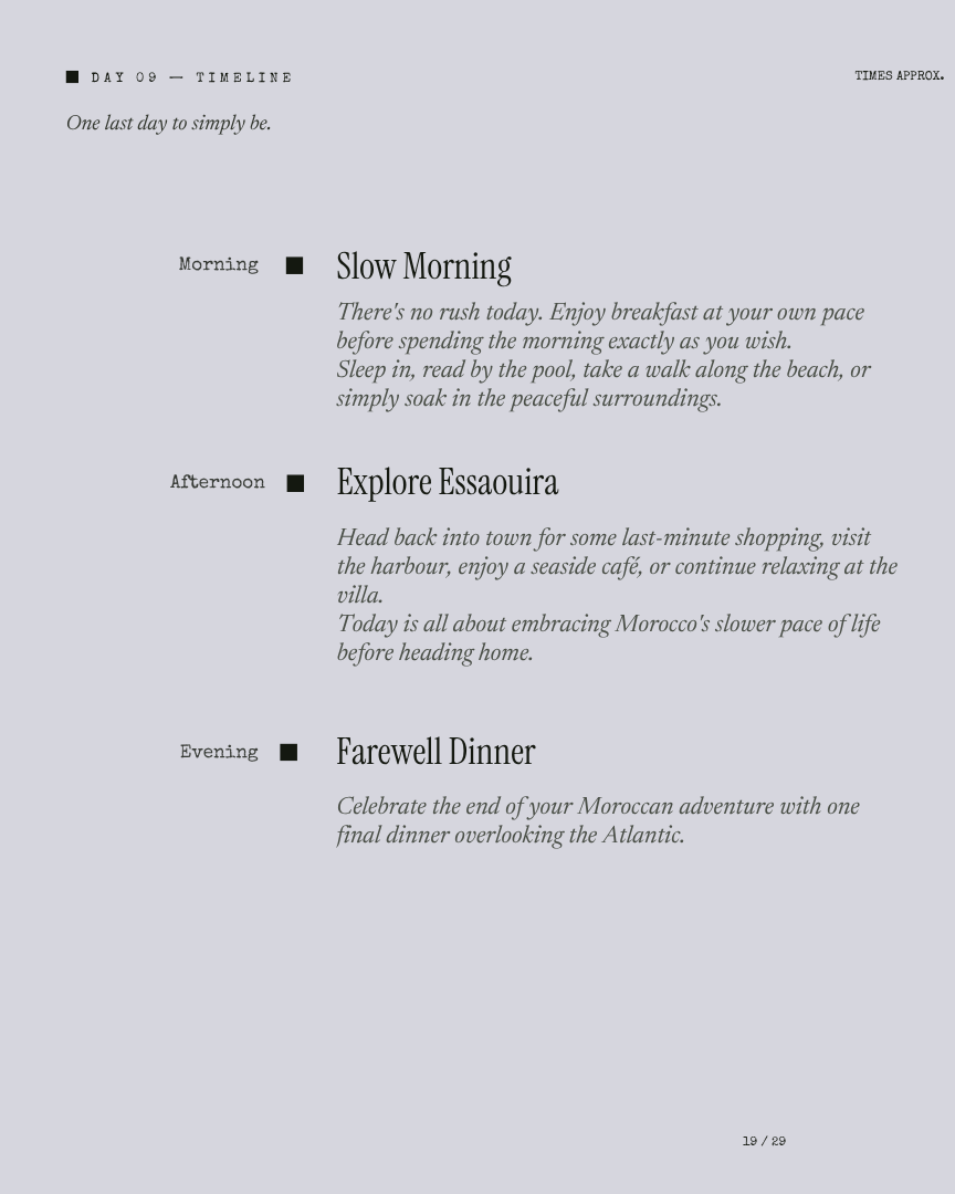 Morocco Unseen: Sahara Desert & Atlantic Coast itinerary page 18