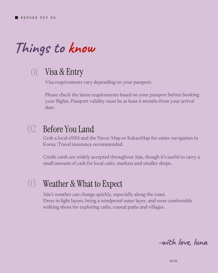 Jeju Unwind: Cafés, Coastlines & Calm itinerary page 14