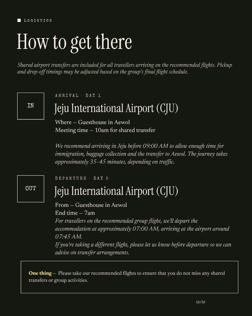Jeju Unwind: Cafés, Coastlines & Calm itinerary page 11