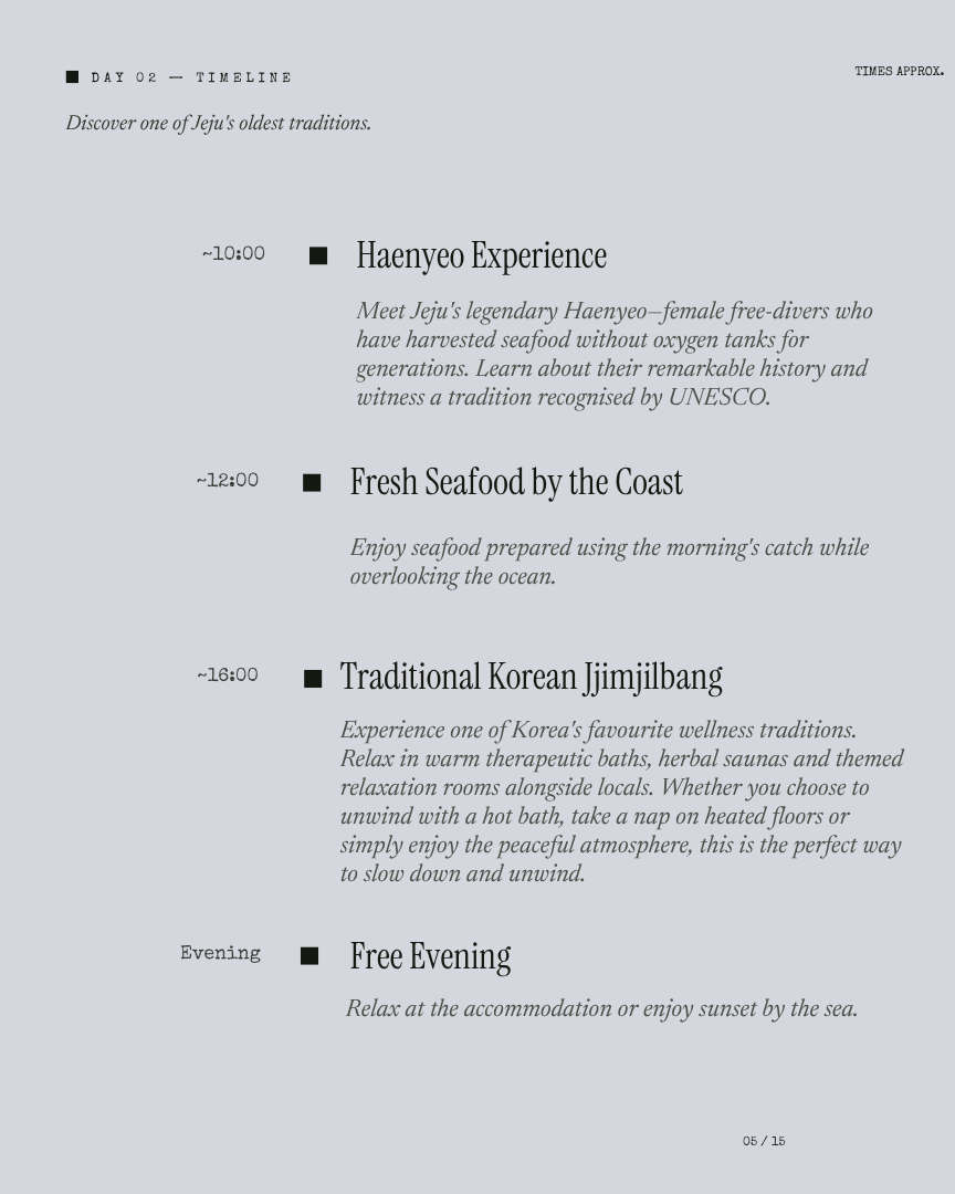 Jeju Unwind: Cafés, Coastlines & Calm itinerary page 4