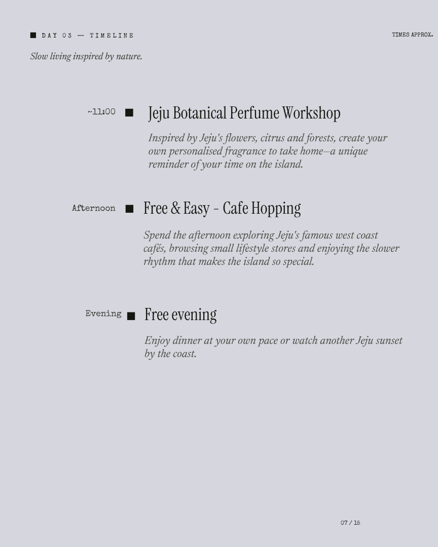 Jeju Unwind: Cafés, Coastlines & Calm itinerary page 6