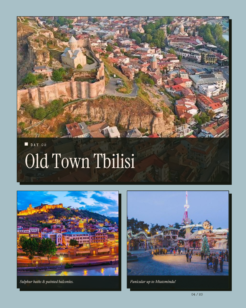 Georgia Unseen: Wine Harvest and Caucasus Mountains itinerary page 3