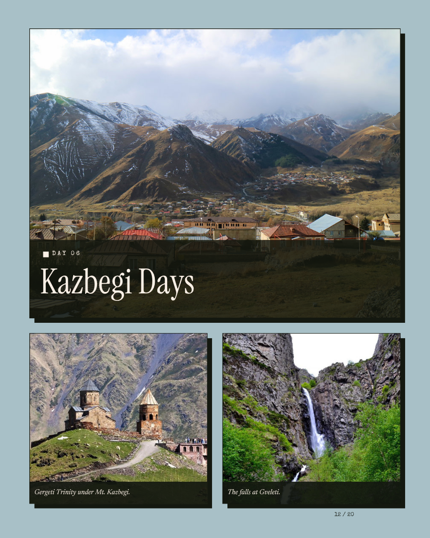 Georgia Unseen: Wine Harvest and Caucasus Mountains itinerary page 11
