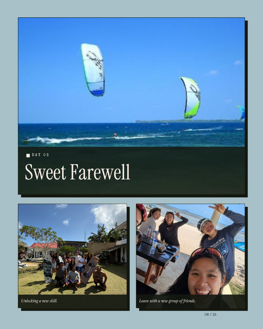 Kitesurf Unlocked: Bintan Getaway itinerary page 5