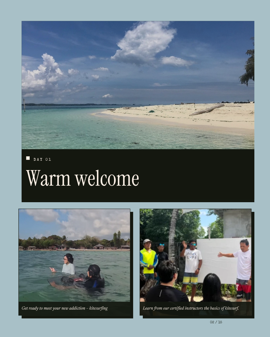 Kitesurf Unlocked: Bintan Getaway itinerary page 1