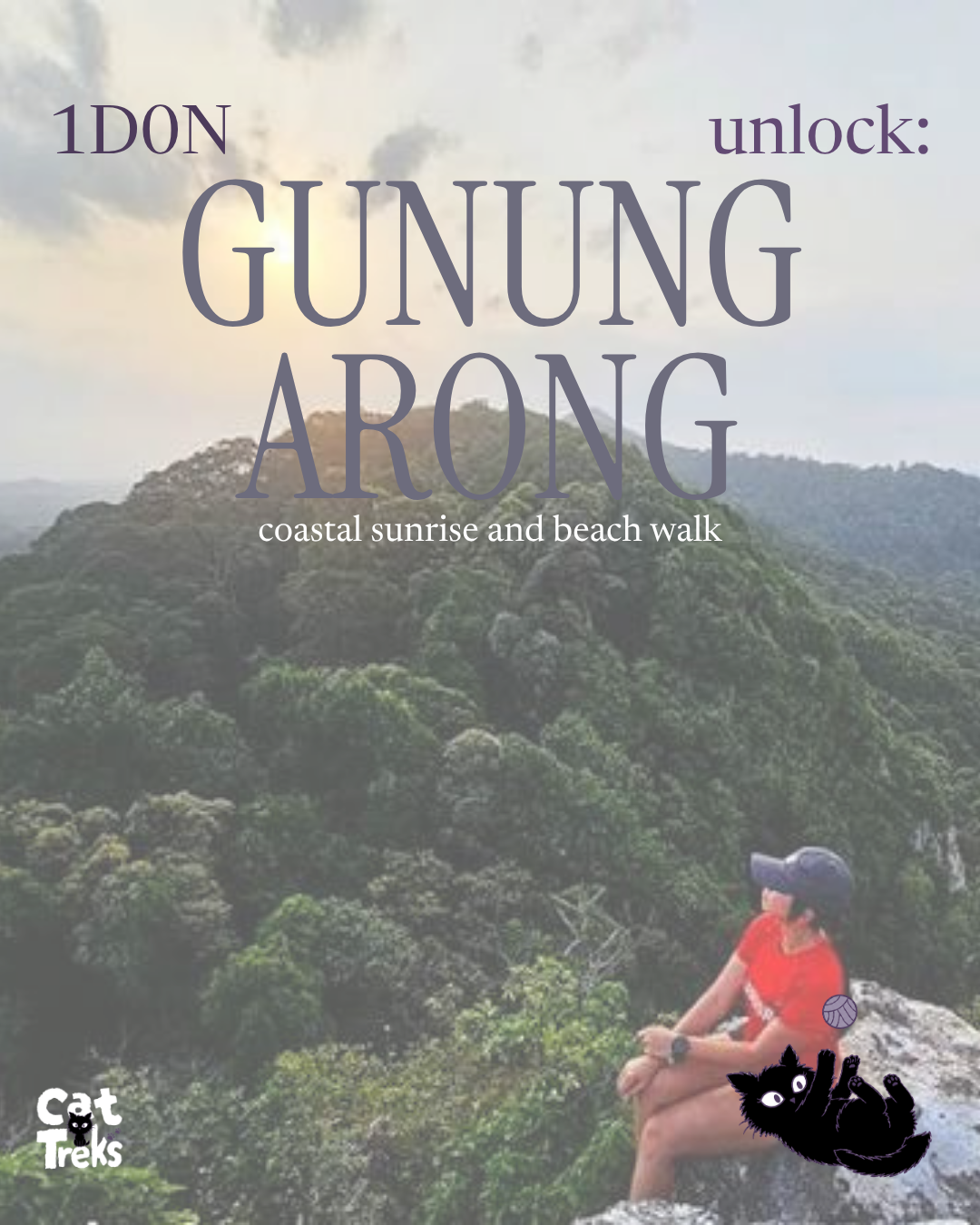 Gunung Arong Unlock: Coastal Sunrise and Beach Walk