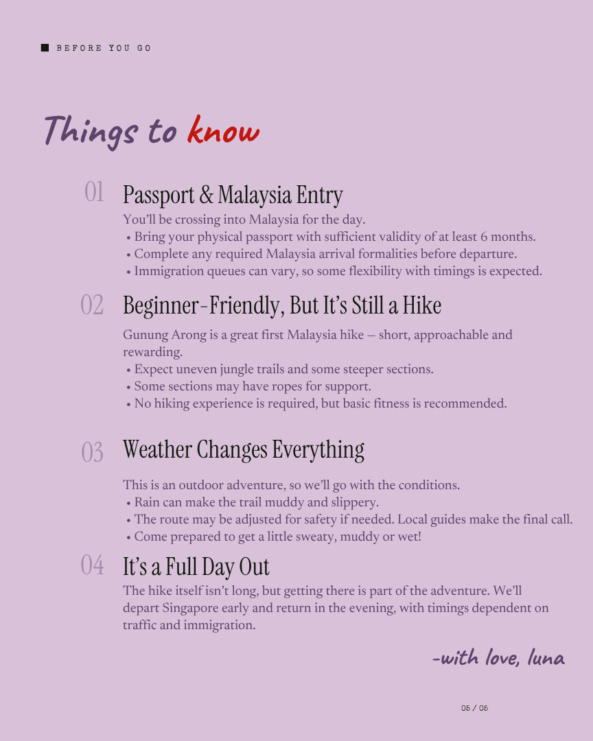Gunung Arong Unlock: Coastal Sunrise and Beach Walk itinerary page 5
