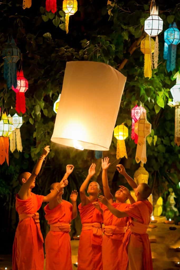 Yi Peng Festival.