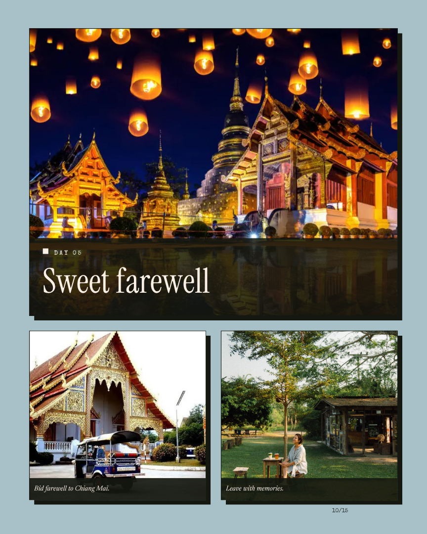Chiangmai Unseen: Lantern Festival Edition itinerary page 9