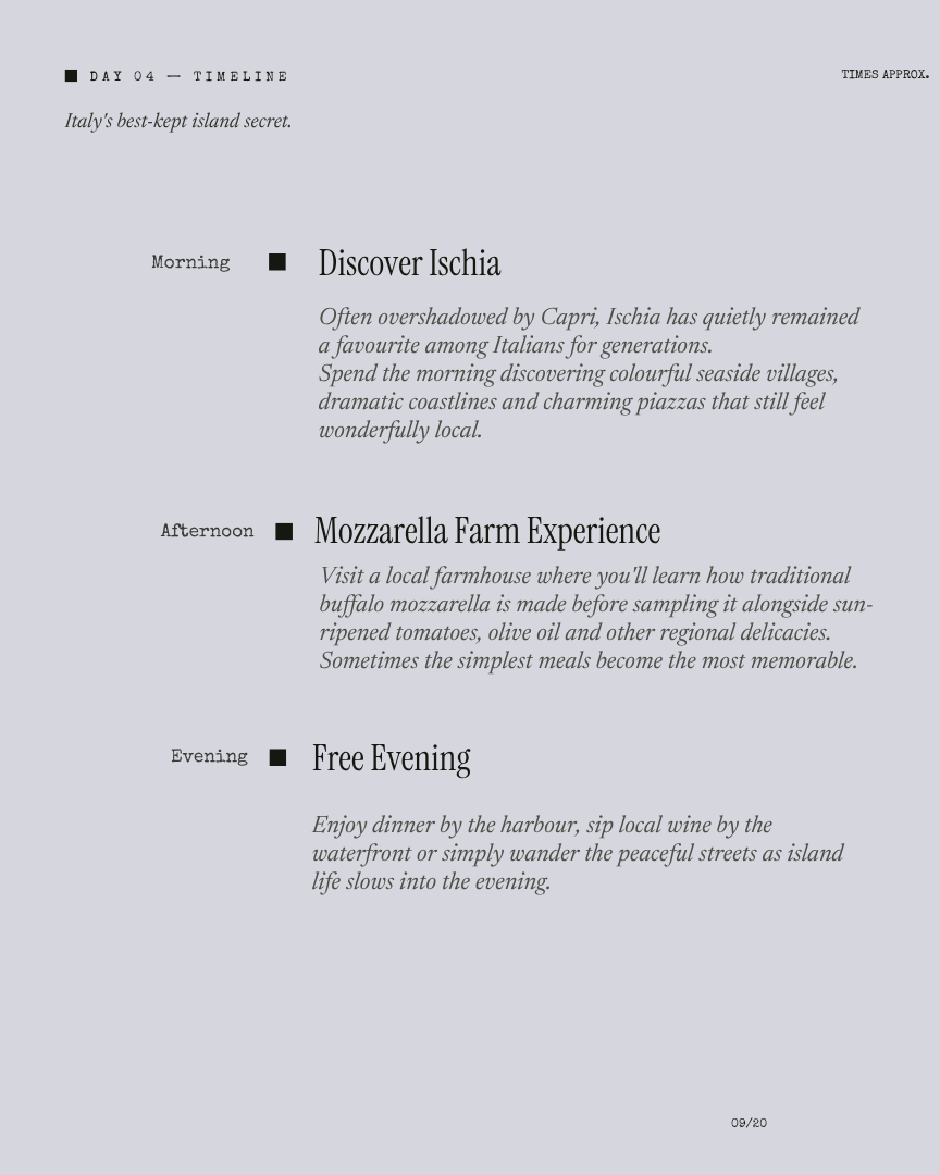 Italy Unseen: Amalfi Coast, Cuisine & Culture itinerary page 8