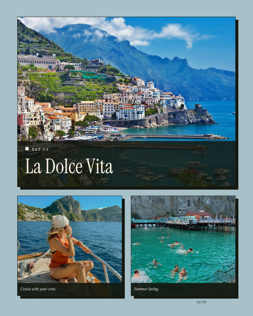 Italy Unseen: Amalfi Coast, Cuisine & Culture itinerary page 11