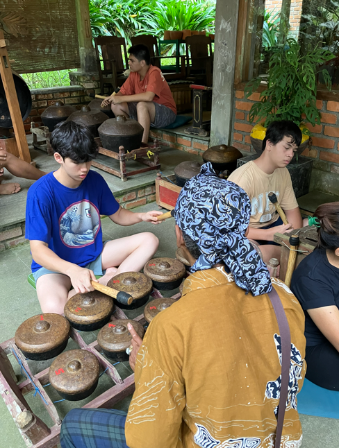 Gamelan learning and mini concert