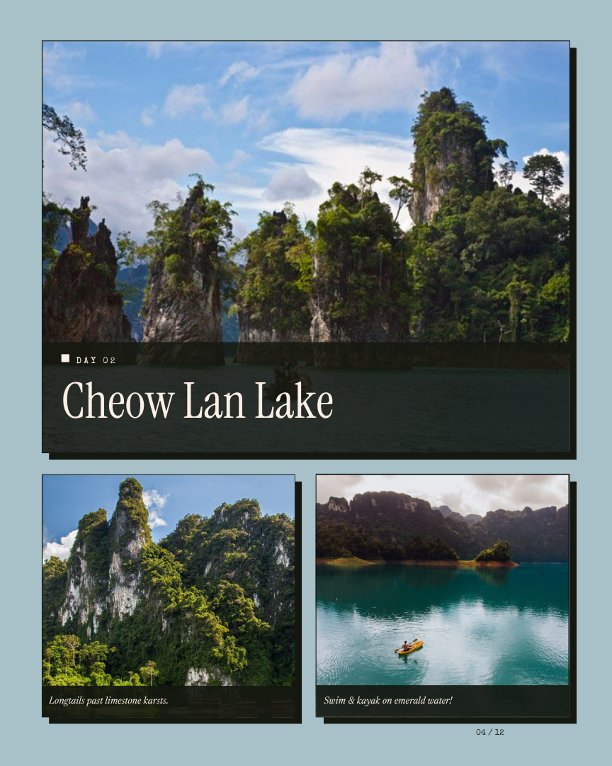 Thailand's Amazon Unwind: Rainforest, Lake & Mangroves itinerary page 1