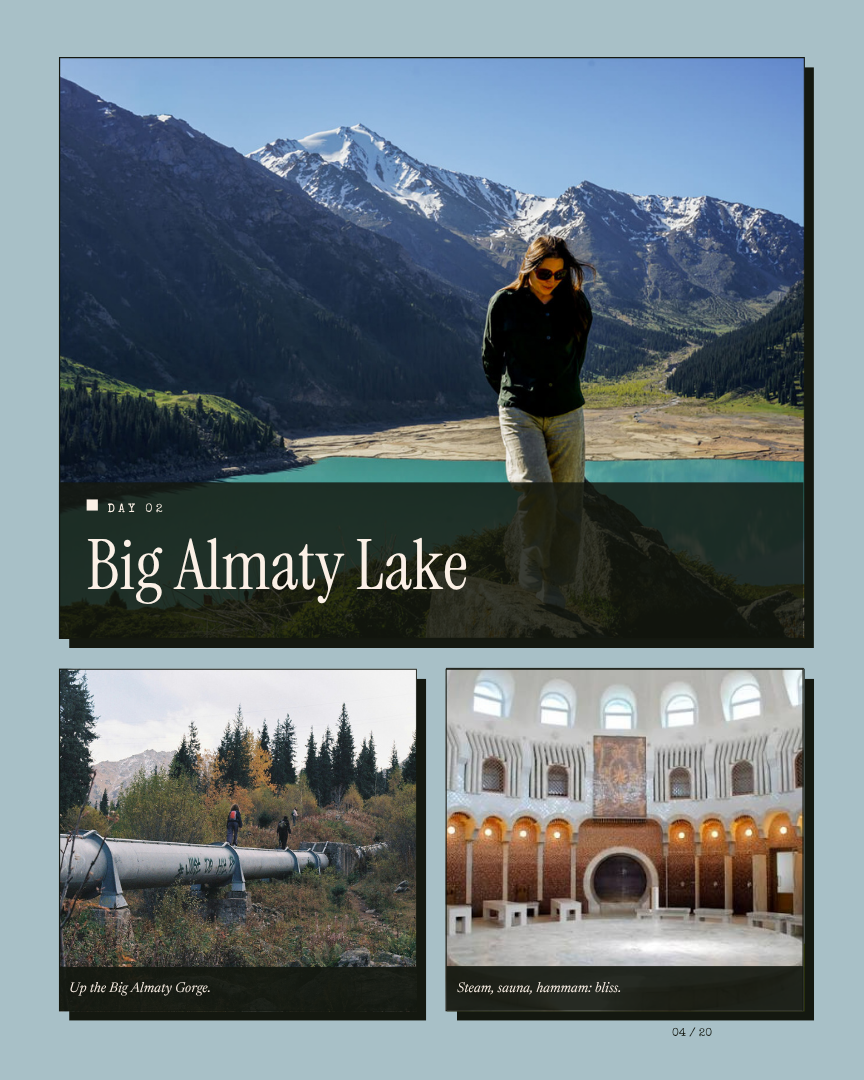 Kazakhstan Unseen: Canyons, Steppe & Alpine Lakes itinerary page 3