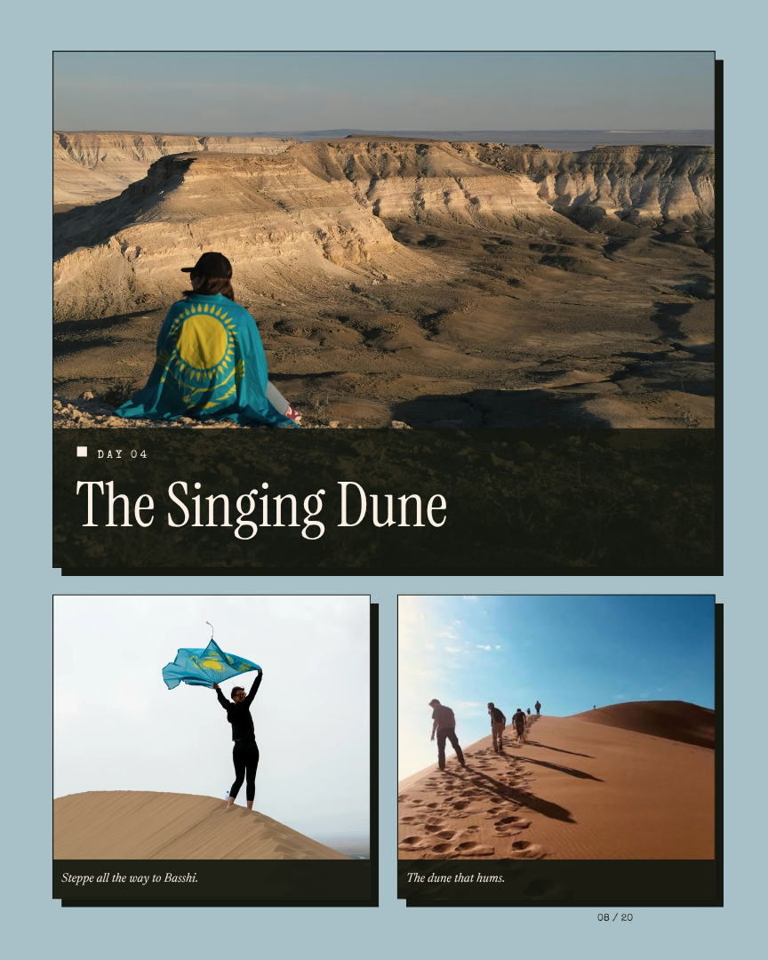 Kazakhstan Unseen: Canyons, Steppe & Alpine Lakes itinerary page 7
