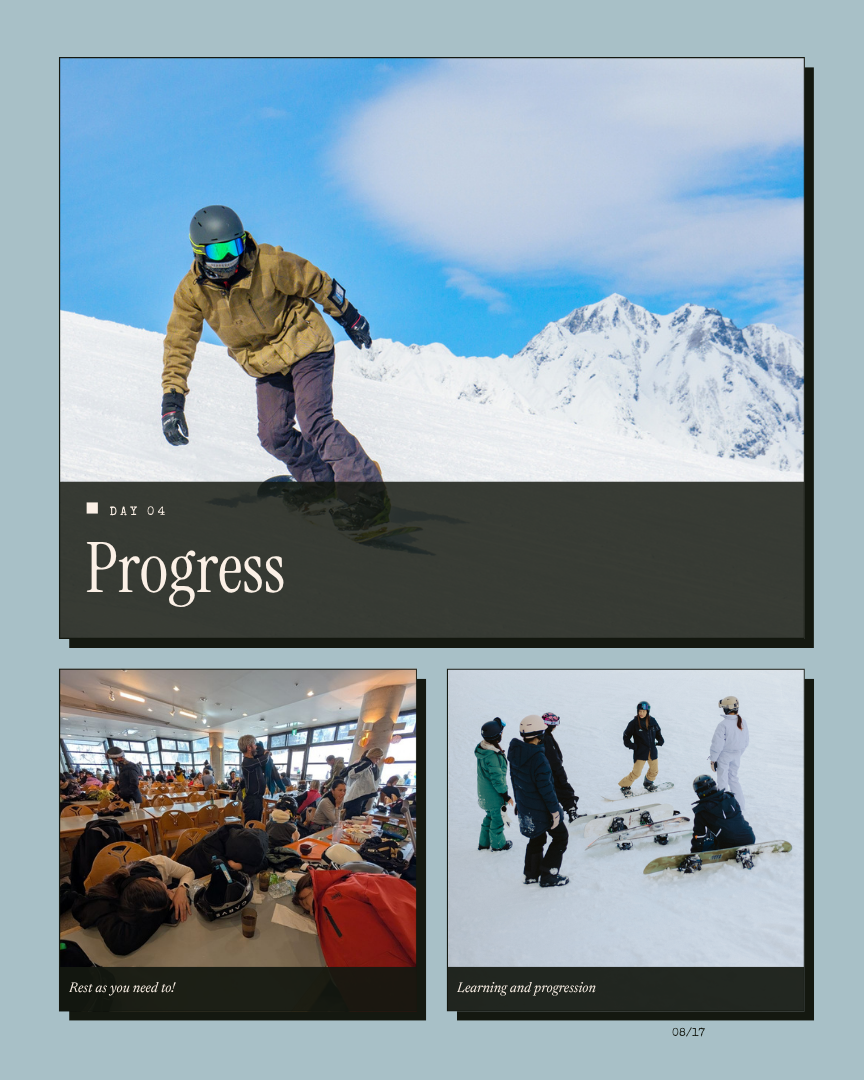 Hakuba Unlock: Beginner Snowboard itinerary page 7