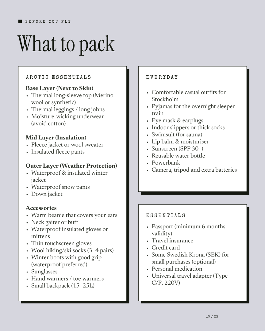 Swedish Laplands Unseen: Northern Lights & Arctic Dreams itinerary page 18