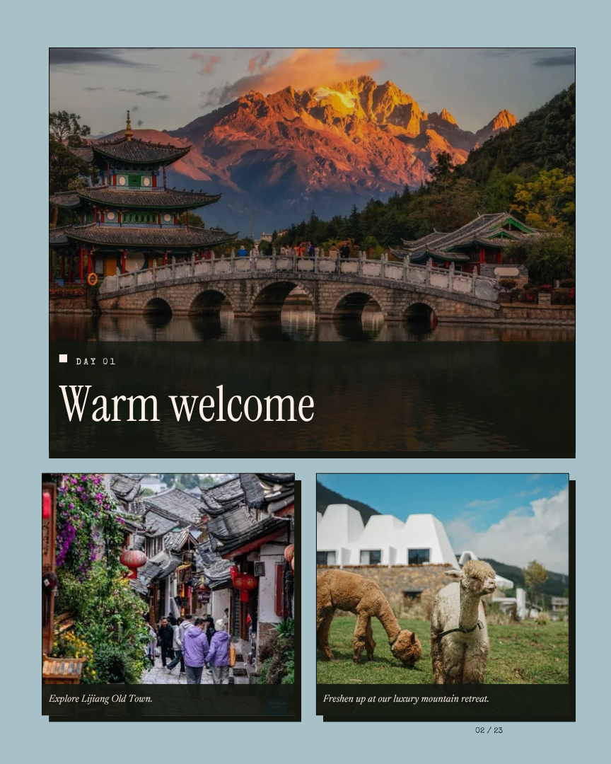 Yunnan Unseen: Taste the Hidden Highlands itinerary page 1