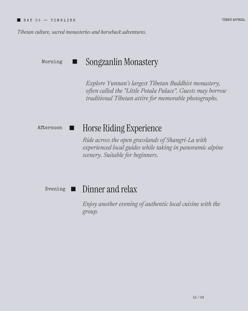 Yunnan Unseen: Taste the Hidden Highlands itinerary page 10