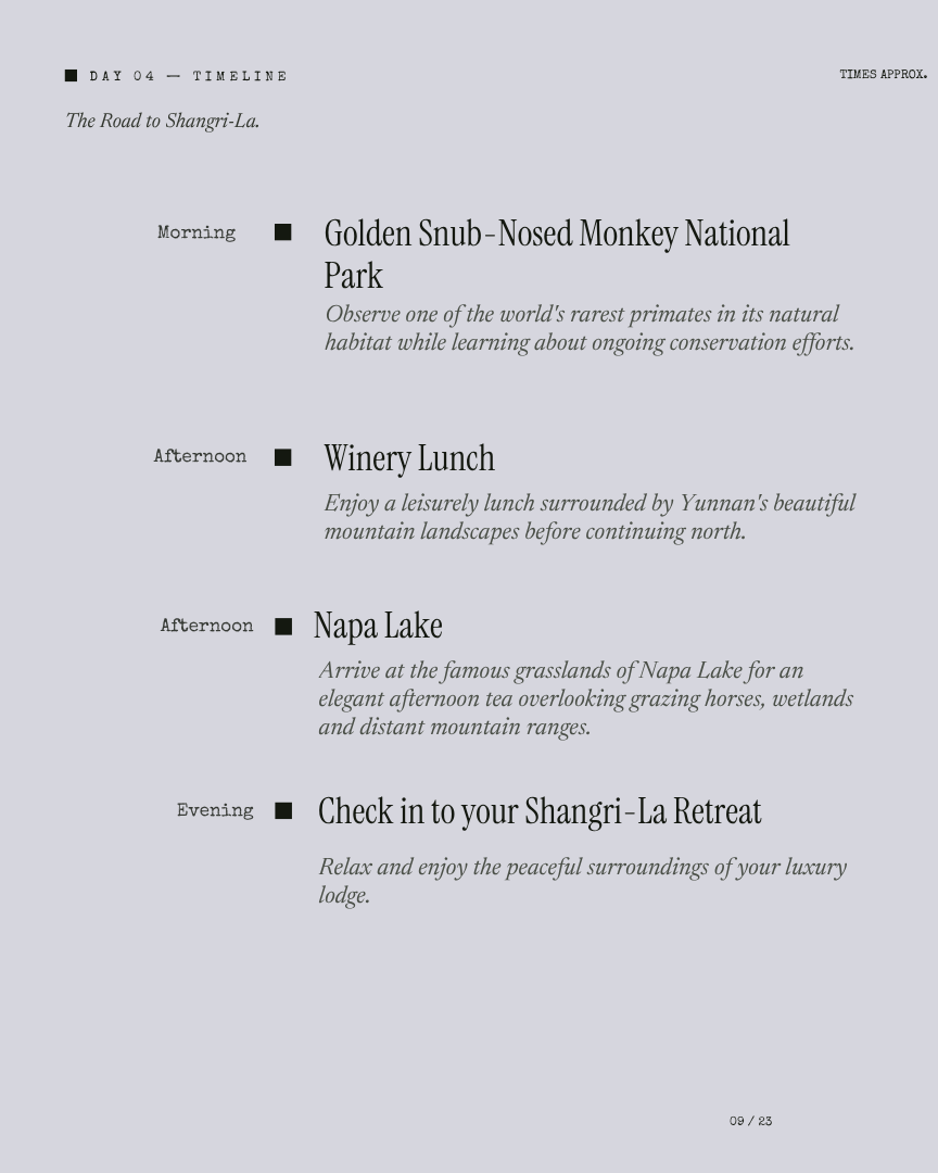 Yunnan Unseen: Taste the Hidden Highlands itinerary page 8