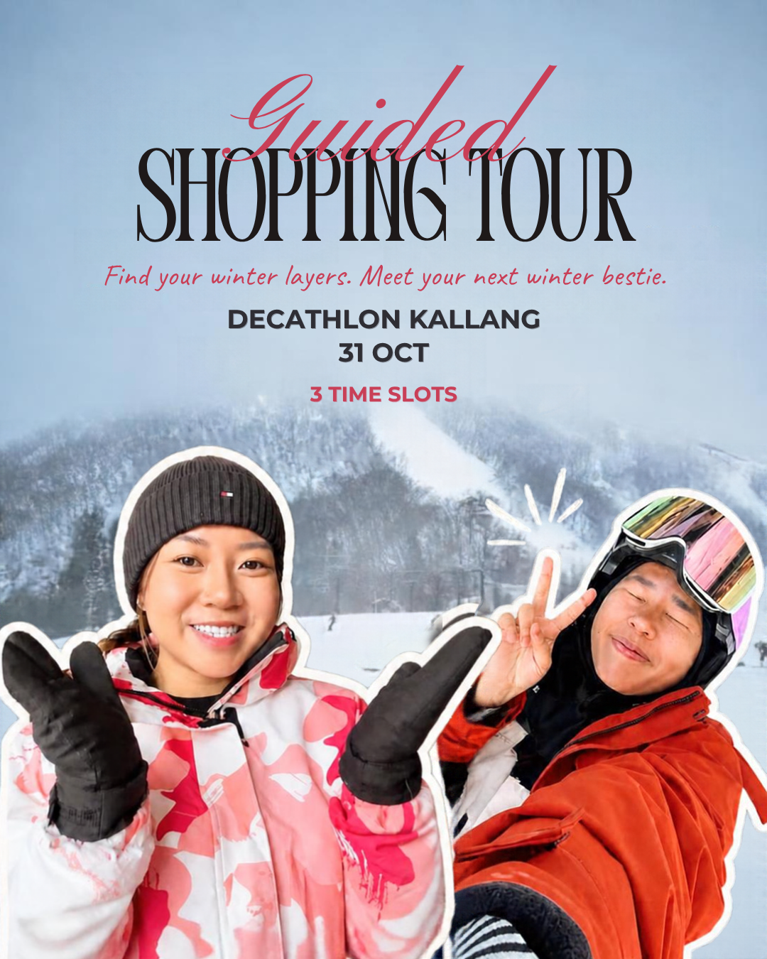 CatTreks Shopping Tour - Winter Gear Prep — cat.treks community event