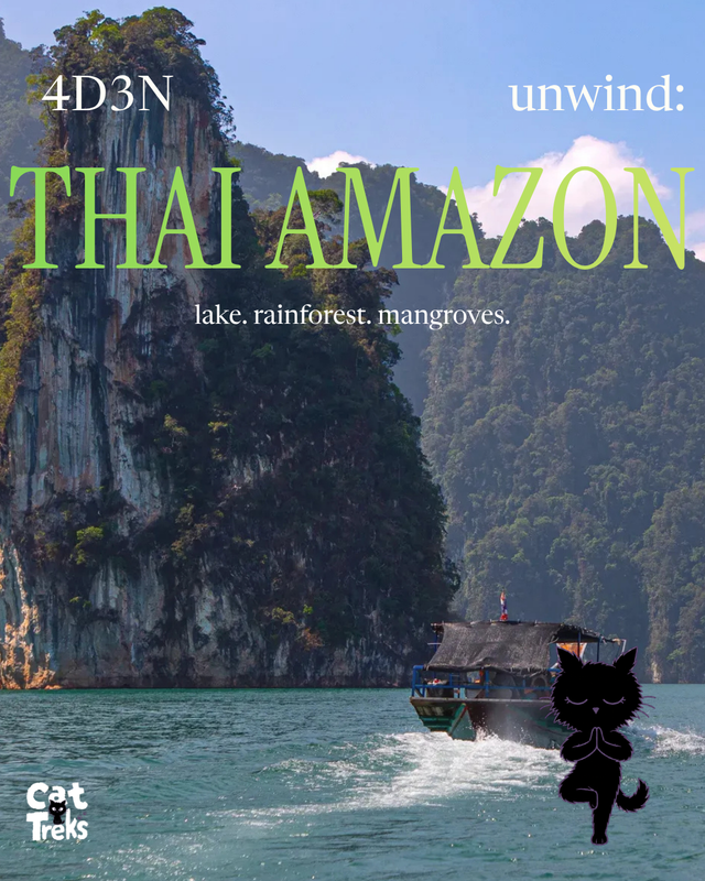 Thailand's Amazon Unwind: Rainforest, Lake & Mangroves trip poster